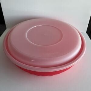 Packerware portable chip and dip container with lid